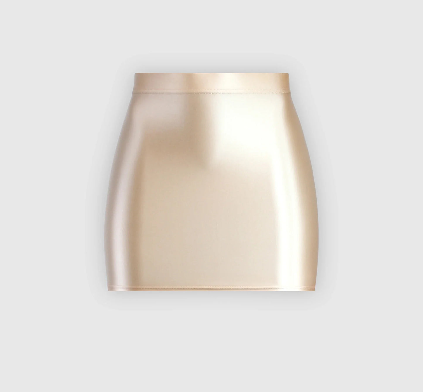 satin glossy Skirt Elastic Smooth Gloss Tight Skirt Oil Solid Color Half Skirt Satin glossy Wrap Hip Short Skirt