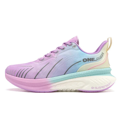 Cushioning Running Shoes For Men Suitable Heavy Runners Lace Up Sports Women Non-slip Outdoor Athletic Male Sneakers