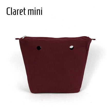 New Waterproof Inner Bag Organizer Insert Zipper Pocket for Classic Mini Obag Canvas Material for O Bag