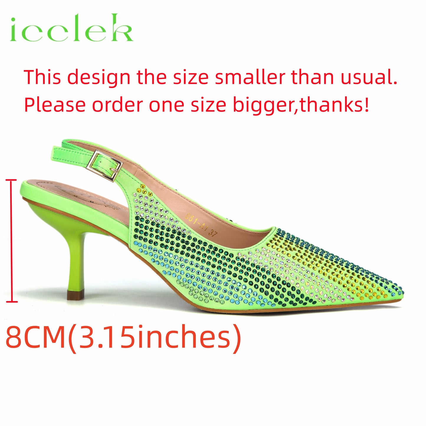 Italian Design African Women's High Heels Pointed Toe Sandals Party Wedding Party Magenta Color Shoes and Bags Set