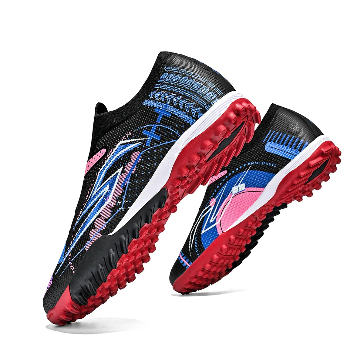 Athletic TF Turf Soccer cleats PU Fabric Skin-friendly Upper Rubber Non-slip Sole Reliable Quality Training Footwear
