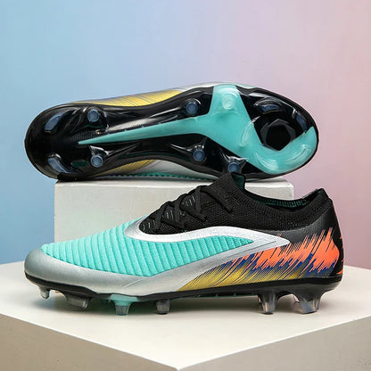 Soccer Shoes with HG Studs for Men & Teen Boys in Multiple Colors