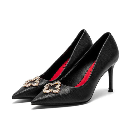 Heels Women's New High Quality Glitter Evening Shoes Women's Party Wedding Shoes 9cm