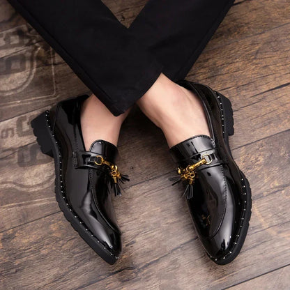 Men loafers Mens loafers leather Man shoes leather tassel Mocassin homme Calzado hombre Zapatos de hombre Men shoes