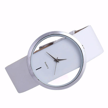 Women'S Simple Quartz Wristwatch Leather Strap Luminous Circular Dial Elegant Ladies Wristwatch Women'S Watch Gift
