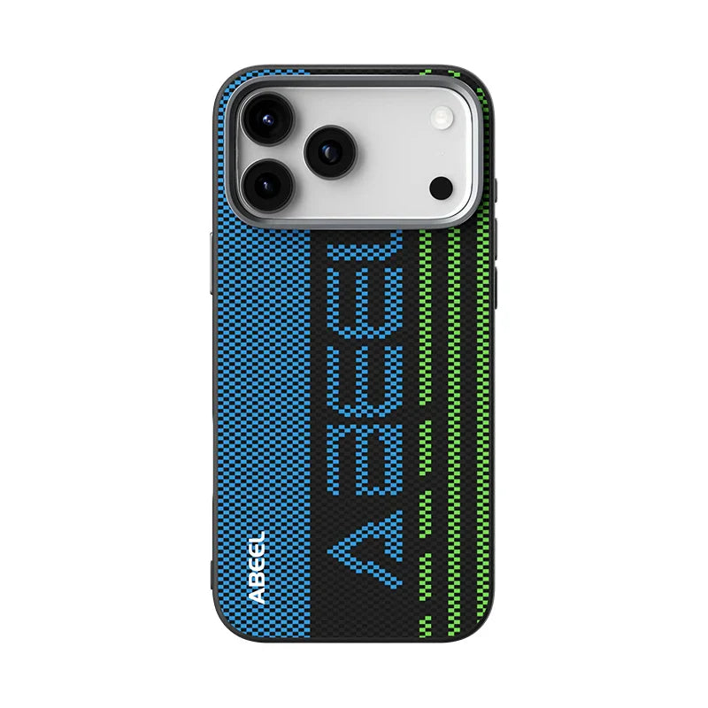 Carbon Fiber Hard Phone Case For iPhone 17 Air 16 15 14 13 Plus Pro Max Aluminium Alloy Camera Protective Magnetic Cover