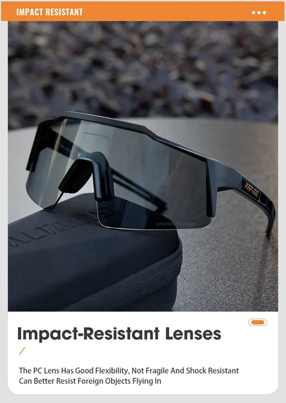 Photochromic Cycling Sunglasses for Men Women Bike Glasses Riding Driving UV400 Mountain Bicycle Goggles Eyewear Sports