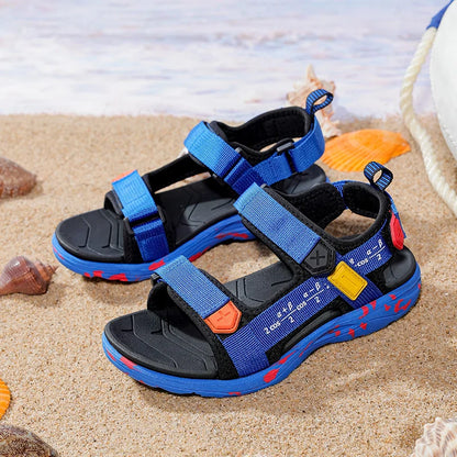 Summer Sandals for Boys Girls Non-Slip Outdoor Children Beach Shoes Lightweight Soft Sole Breathable Kids Walking Sandalias