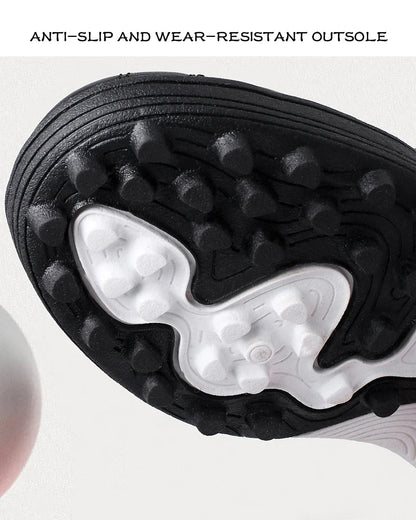 Children's Soccer Shoes Kids Sneakers Non-slip Boys Girls Football Boots Outdoor Ultralight Soccer Trainers Leather Futsal Shoes