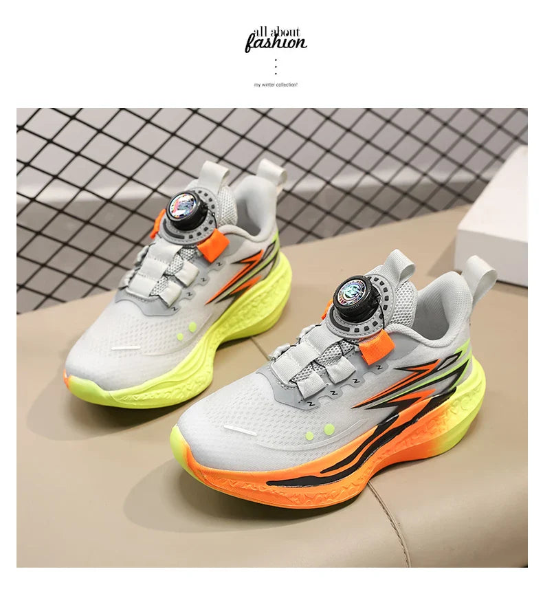 Children's Basketball Shoes Kids Sneakers Non-slip Boys Girls Basketball Boots Outdoor Ultralight Running Trainers Mesh Sneakers