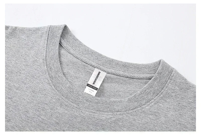 Men's Timeless Funny Printed Classic 100% Cotton T-Shirt, Ultra Soft Round Neck Short Sleeve Tee for Casual & Home Wear