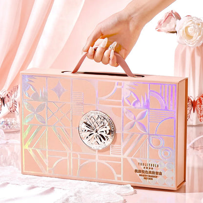 Make Up Sets Cosmetics Full Set Makeup Kit Lipstick Eyeshadow Eyebrow Pen Air Cushion BB Cream Mascara 9 Pcs Makeup Gift Box
