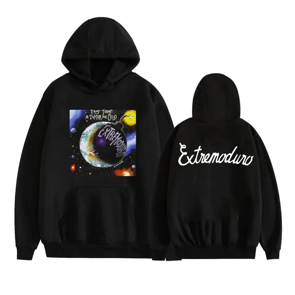 Hoodies Men Women Harajuku Hip Hop High Street Sweatshirt Casual Fleece Cozy Pullovers