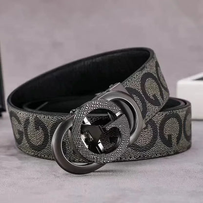 New Genuine Leather Business Fashion Luxury Brand Top Men's Belt Multifunctional Party Belt for Men with Jeans