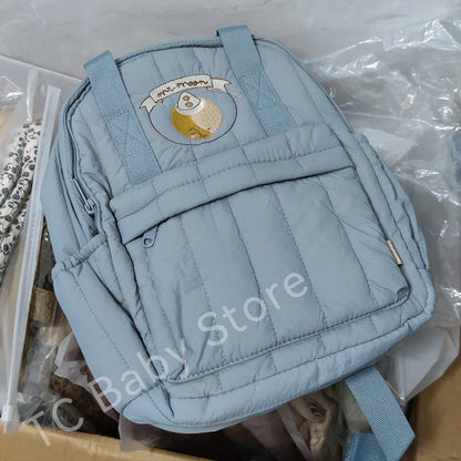 Baby Backpack Parent-child Kids Schoolbag Kindergarten Bags Brand Traveling Cherry Children's Boys Girls Mom Storage