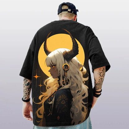 3d Anime Character Print Men's T-Shirt 2024 New Oversized Short Sleeve T-Shirt For Men Street Hip-Hop Tee Top Quick Dry T Shirts