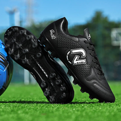Breathable football shoes for men, FG/AG long nail artificial turf suitable for training and competition