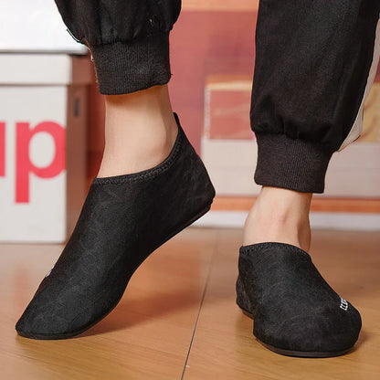 Men's Shoes Breathable Thin Bottom Light Driving Loafers Casual Socks Shoes Men Slippers Comfortable Walking Mens Shoes