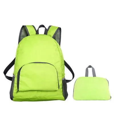 Unisex Foldable Backpack Travel Bag Lightweight Shoulder Backpacks Portable Outdoor Hiking Camping Sport Climbing Organizer Bags