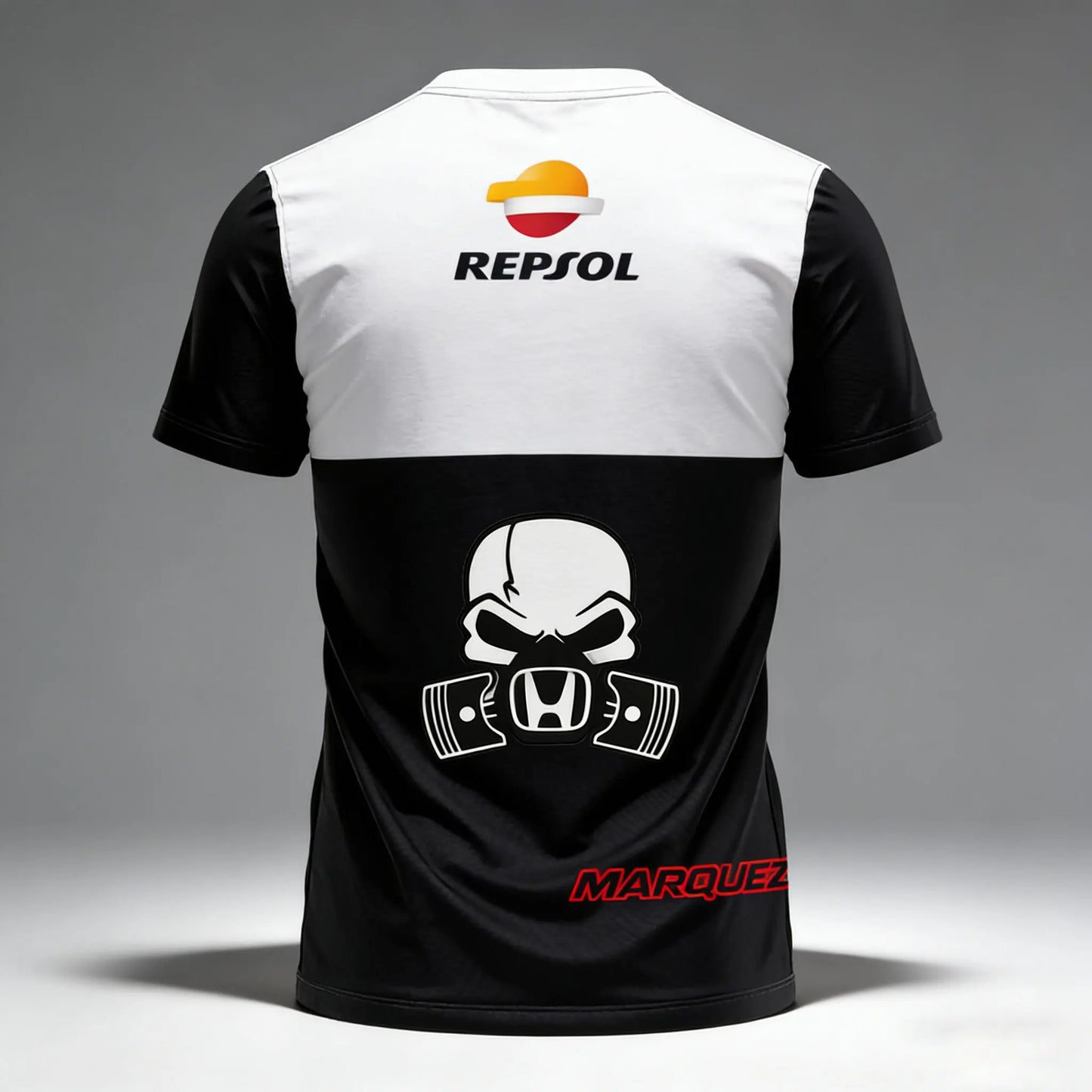 Moto Gp Legendary Driver Mark Marquez No 93 Repsol Honda Racing T Shirt Fan Collection Daily Sports Wear Breathable Quick Drying