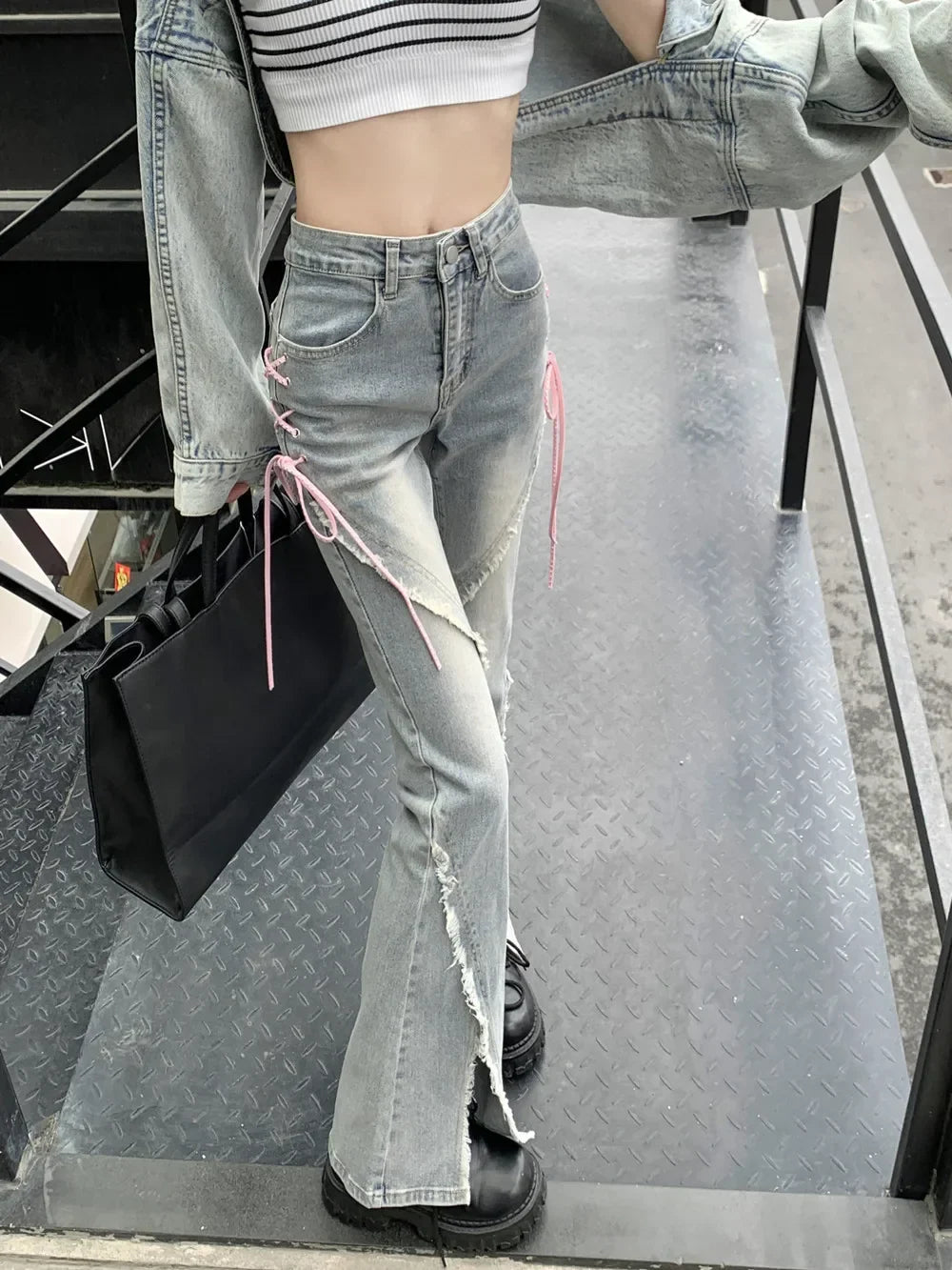 Vintage High-waisted Slimming Jeans For Women