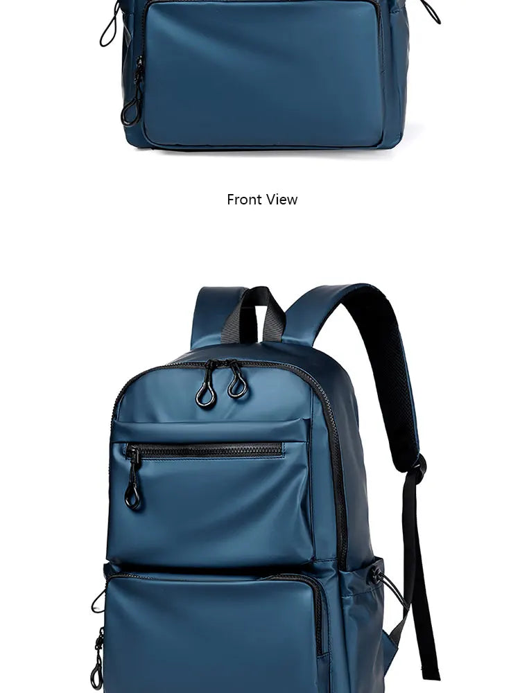 A 14 Inch Computer Backpack Large Capacity Simple Durable Men's Backpack Lightweight Men's Travel Backpack Student Schoolbag