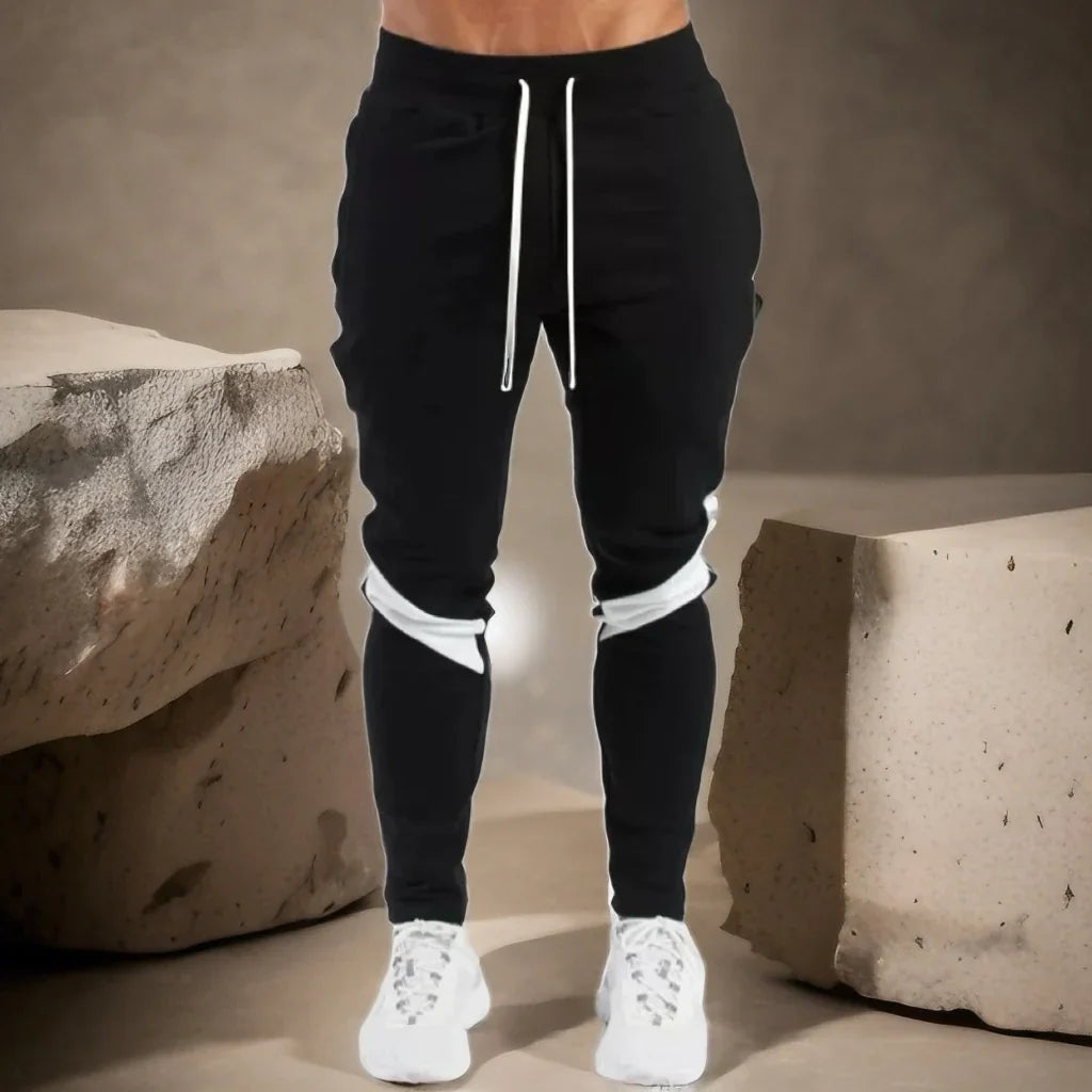 2025 New Mens Joggers Casual Pants Fitness Men Sportswear Tracksuit Bottoms Skinny Sweatpants Trousers Black Gyms Jogger Track P