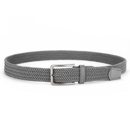 Fashionable Men's Elastic Belt Braided Belt Personality Trendy Men's Tactical Belt Outdoor Adventure Multifunctional Belt