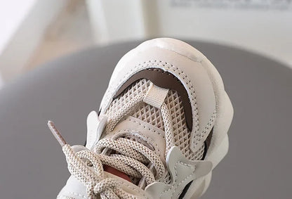 2024 Children's Sneakers Boy Spring Autumn Kids School Basketball Shoes Fashion Girls Causal Walking Shoes Breathable Non-slip
