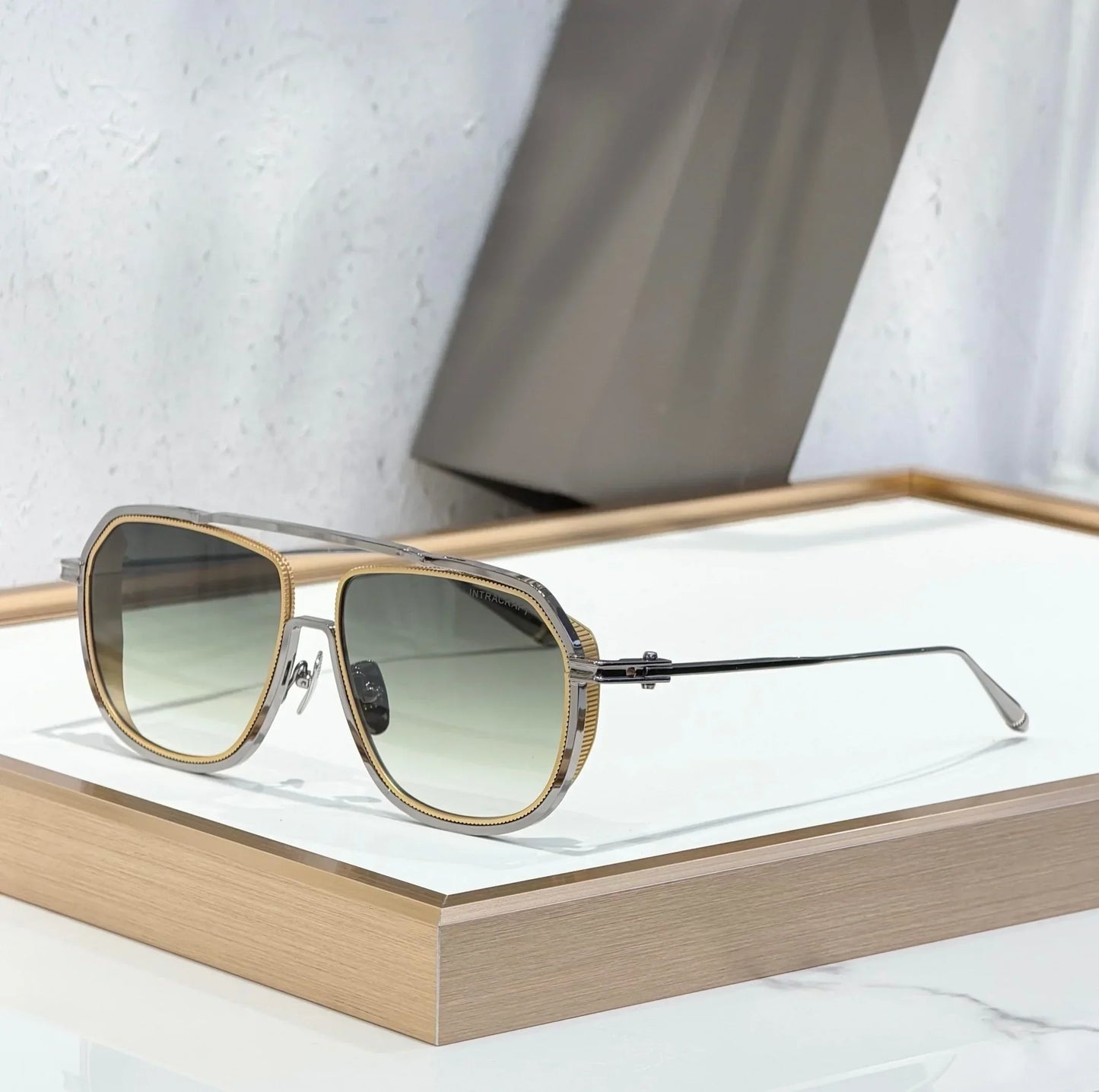 INTRACRAFT DTS165 Top Quality Sunglasses for Men Classic Women Luxury Brand Designer sun glasses UV400 With box