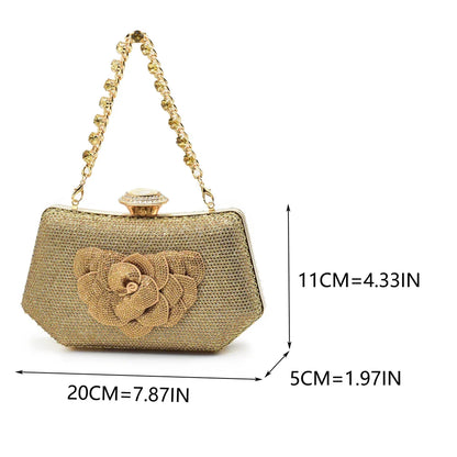 Fashion Nigerian Women Shoes and Bag Set Decorated with Rhinestone in Italy African Party Italian Shoe and Bag Luxury Pumps