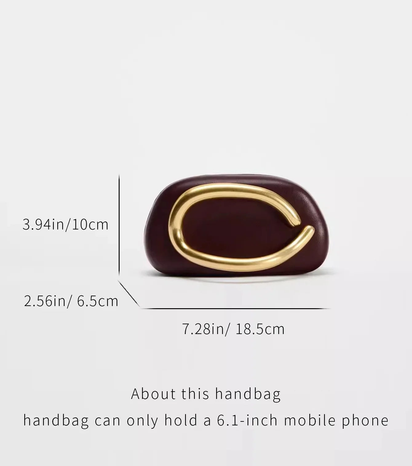 Big Gold Metal Closure Clutch Evening Bags For Women Luxury Designer Handbag And Purse Vintage Oval Box Chain Strap Shoulder