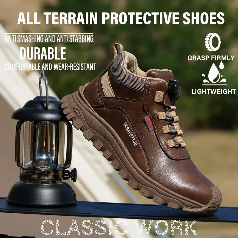 6KV Safety Shoes Fashionable Men's Insulated Are Waterproof  Puncture  Slip Resistant  Comfortable and Breathable
