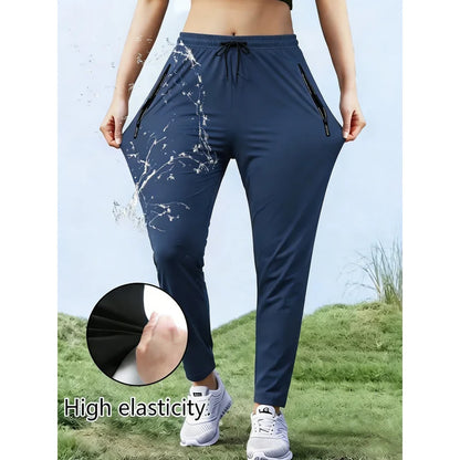 Men Gift Man Tracksuit Trousers Summer Ice Silk Quick-Drying Running Sports Fishing Sweatpants Football Jogger Pants Casual Gym
