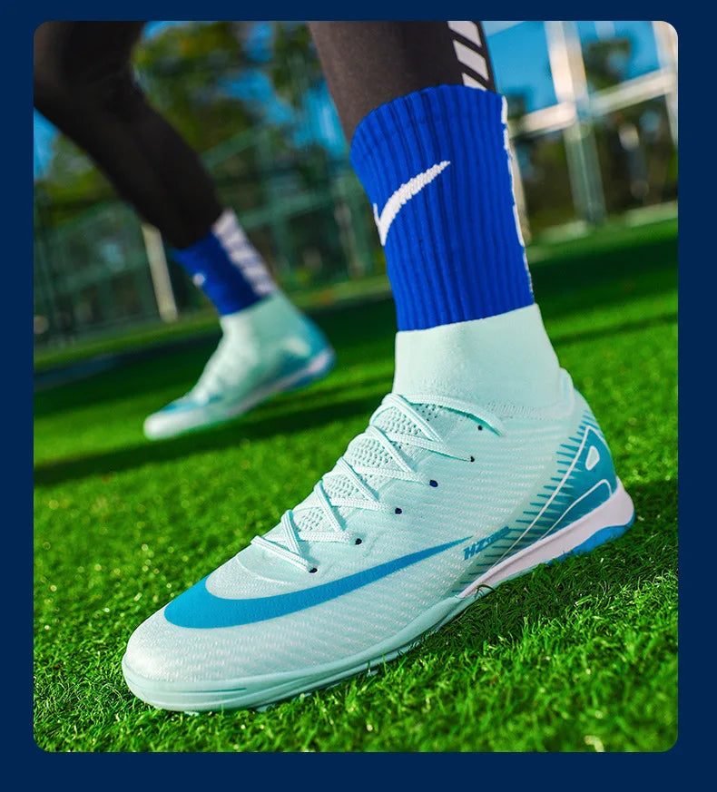 Quality Soccer Cleats for Men Soccer Shoes Society Boys Football Boots Male Football Shoes Sneakers Unisex Soccer Boots