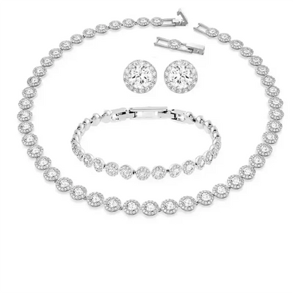 2025 New Classic Luxury Angel Set, Necklace, Bracelet, Earrings, Multi Functional and Beautiful - Valentine's Day Gift