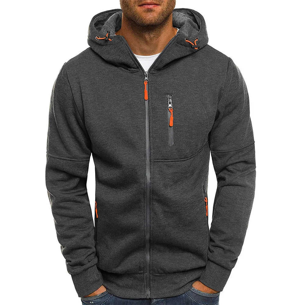 Men's Hoodies Sweatshirts Jacquard Hoodie Fleece Men Hooded Sweatshirt Pullover For Male Hoody Man Sweatshirt