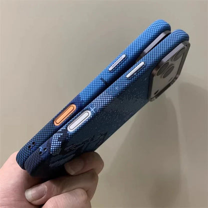 River Mountains Magnetic Phone Case for iPhone 15 16 17 Pro Max Magnets Charging Back Cover Camera Lens Protection Shell Coques