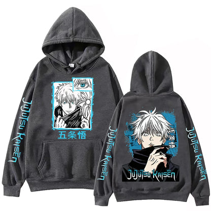 Hoodie Man Woman Harajuku Long Sleeve Pullover Tops Sweatshirt