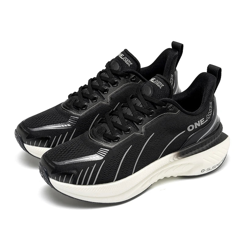Tênis de Corrida com Amortecimento para Homens Adequado para Corredores Pesados Tênis Esportivo Feminino com Cadarço Antiderrapante para Esportes ao Ar Livre