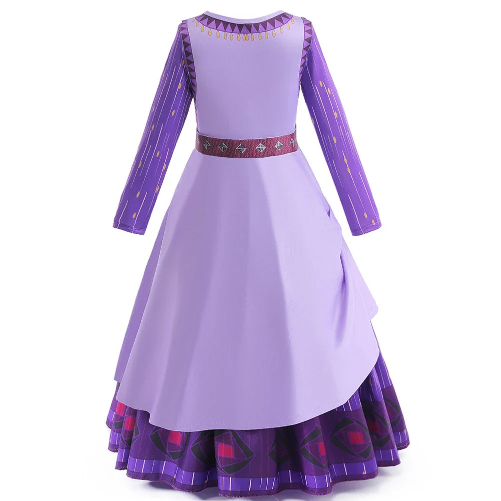 New Girls Carnival Wish Queen Amaya Cosplay Costume For Kids Birthday Party Princess Dress UP Children Role Play Fancy Outfits