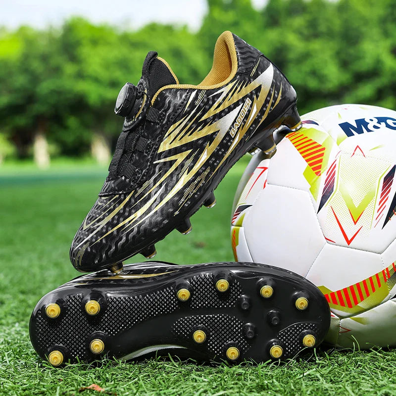 New Kids Society Cleats Soccer Shoes Professional Football Boots Boys Indoor Football Field Boots Original Sneaker Children Fast