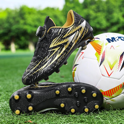 New Kids Society Cleats Soccer Shoes Professional Football Boots Boys Indoor Football Field Boots Original Sneaker Children Fast