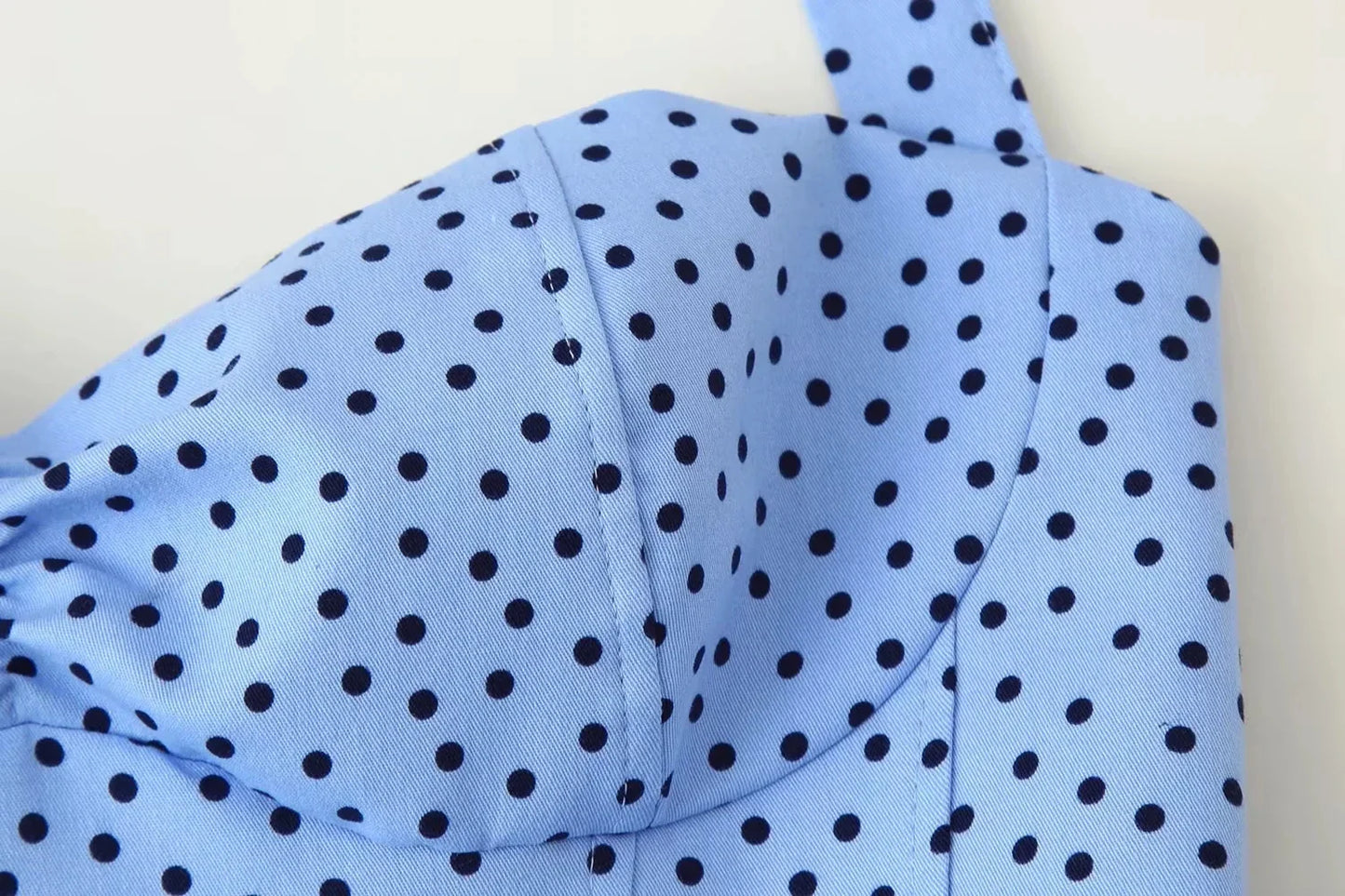 Sexy Y2K Girl Halter Tops Corset Slim Polka Dot Print Short Tops Fashion 2026 Spring Summer Streetwear Holiday Beach Top