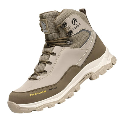 Safety Shoes Steel Toe Work Shoes Men Lightweight Kevlar-Midsole Industrial Work Boots Anti-puncture Protection Tactical Boots