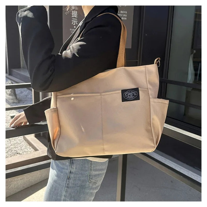 2025 New Unisex Single-Shoulder Bag, Oxford Waterproof Material, Handy Versatile Laptop Bag, Large Capacity Crossbody Bag