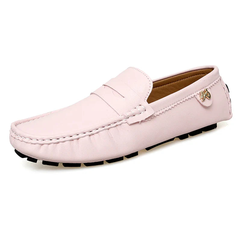 2025 New Handmade Beanie Shoes Men's Soft Sole Lazy Korean Style Trbottomy Easiest for Match Casual Slip-On Driving