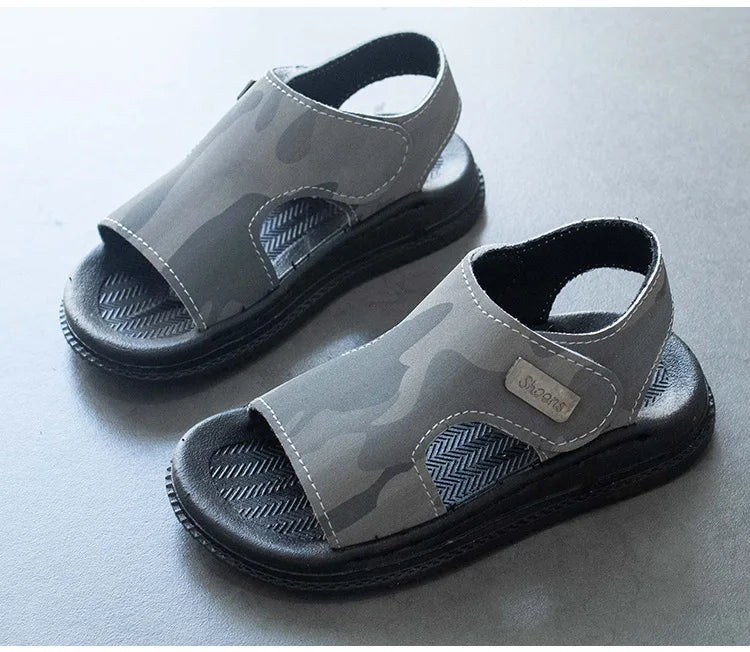 Boys' Sandals 2025Summer New Soft Soled Kid Shoe 1-16y Light Sandals for Girls Casual Beach Shoes Anti Slip Boys Shoe Sandalias