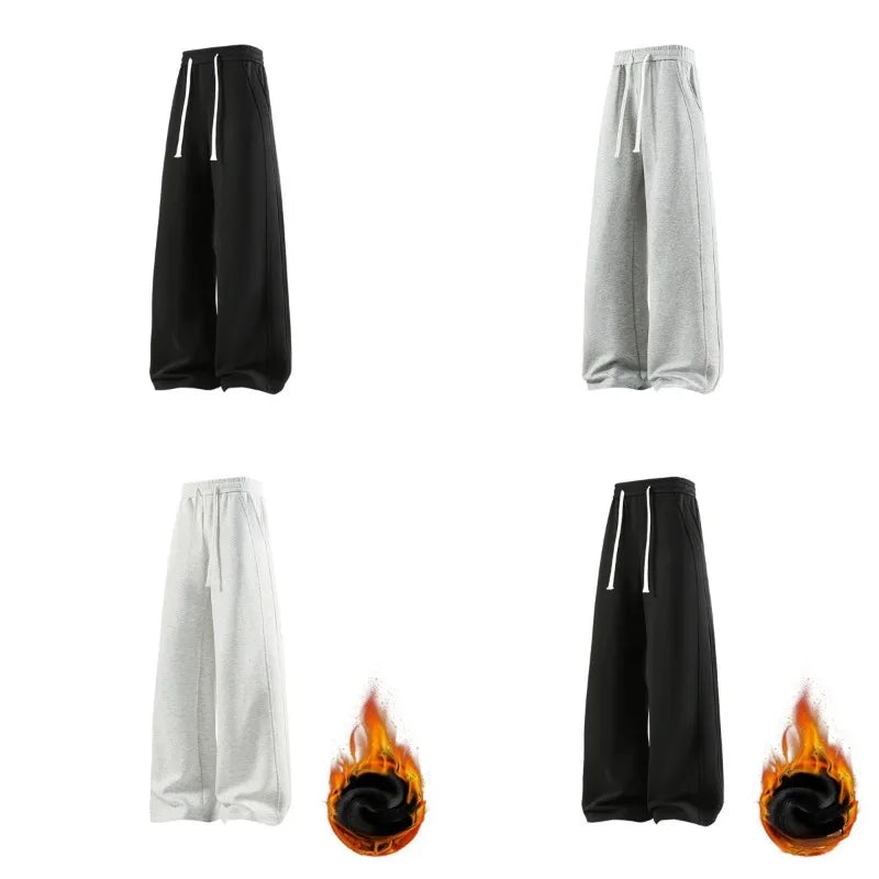 Men's Outdoor Running Fitness Sports Leisure Straight Leg Pants Are Comfortable Fashionable Versatile Suitable for All Seasons