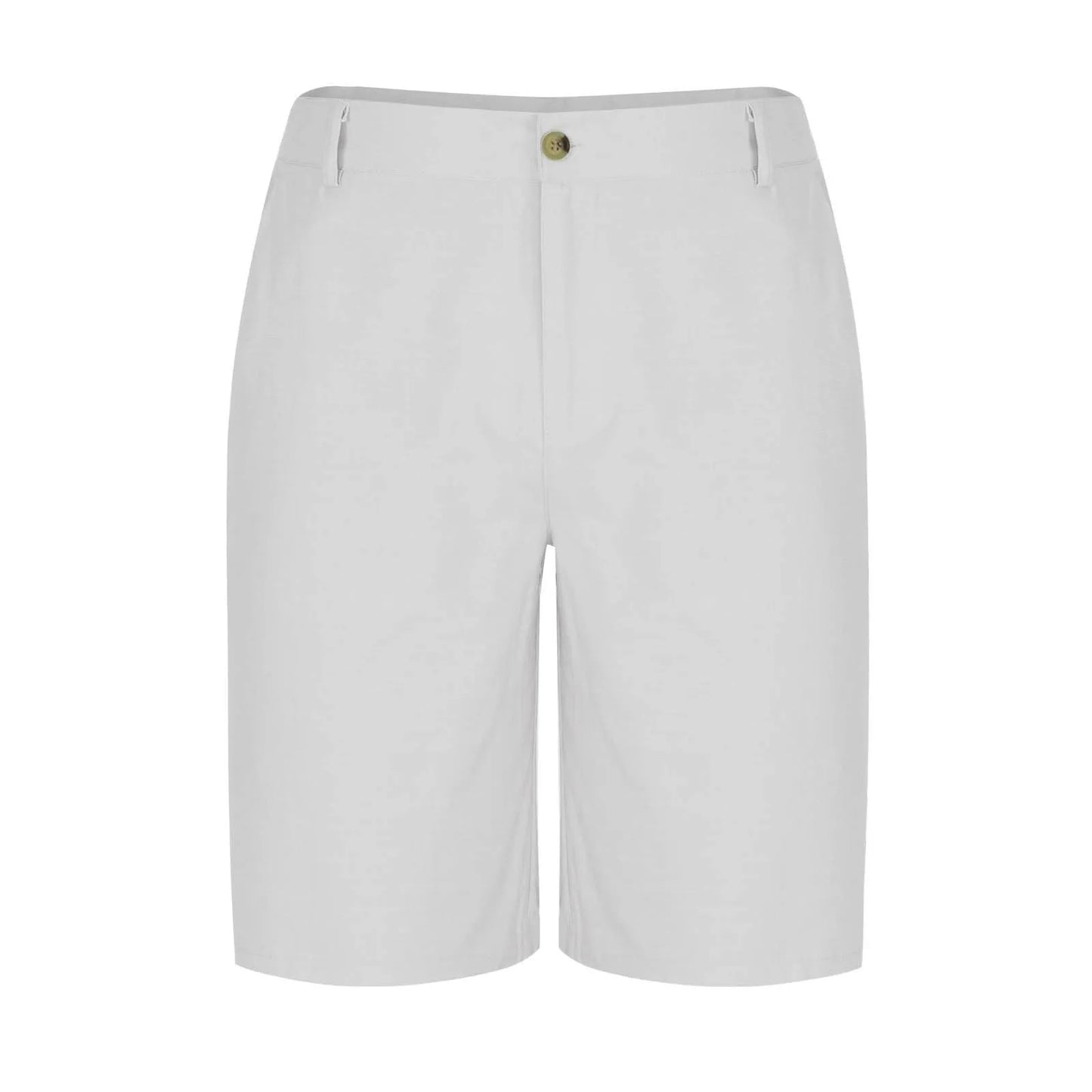 2025 Summer Cotton Linen Shorts for Men Solid Casual Button Pocket Beach Shorts Men's Comfortable Simple Vacation Leiture Pants
